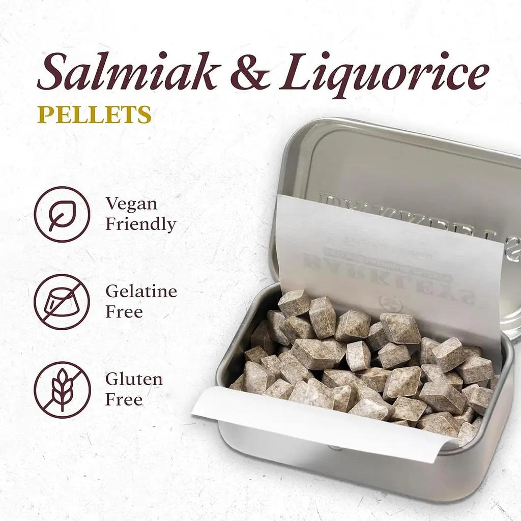 Драже Barkleys Intense Liquorice Pellets Salmiak 20г - фото 5