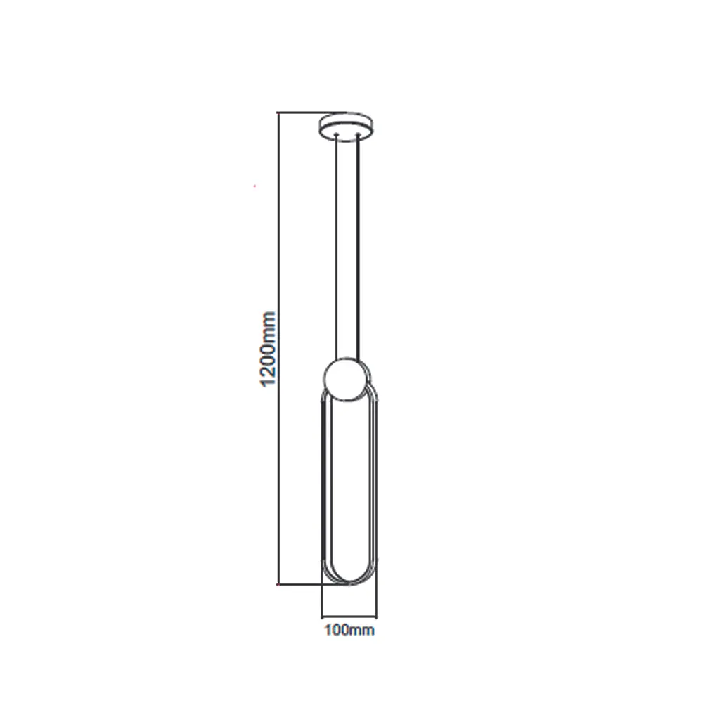 Светодиодная люстра Horoz Electric ALWAYS 12W черная - фото 2