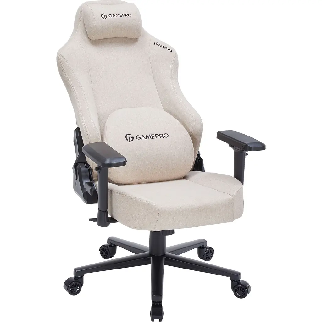 Геймерське крісло GamePro FGC750G Fabric Beige [163712] - фото 7