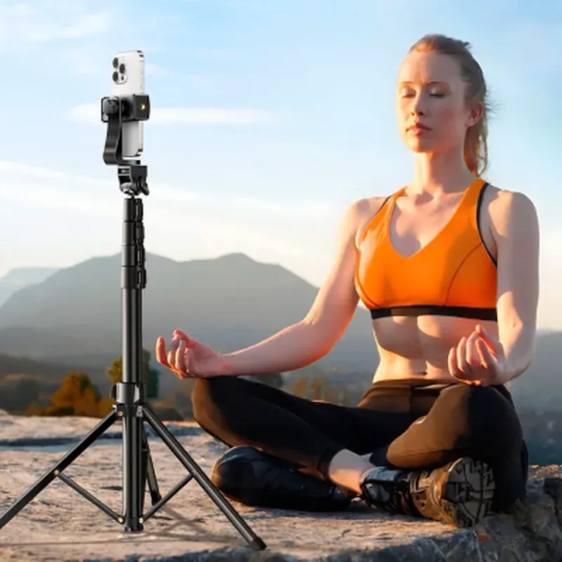 Штатив Ugreen LP680 Selfie Stick Tripod with Bluetooth Remote Black (15609) - фото 10