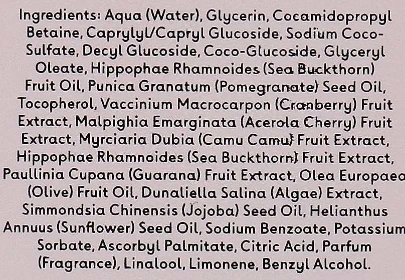 Витаминизированное масло для душа Q+A Vitamin ACE Cleansing Shower Oil 250 мл - фото 2
