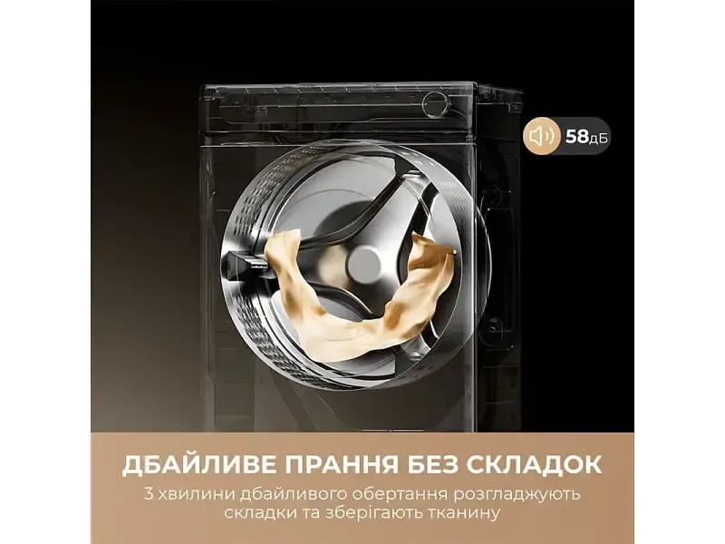 Пральна машина автоматична Dreame S6 (DWF06S30CA) - фото 3