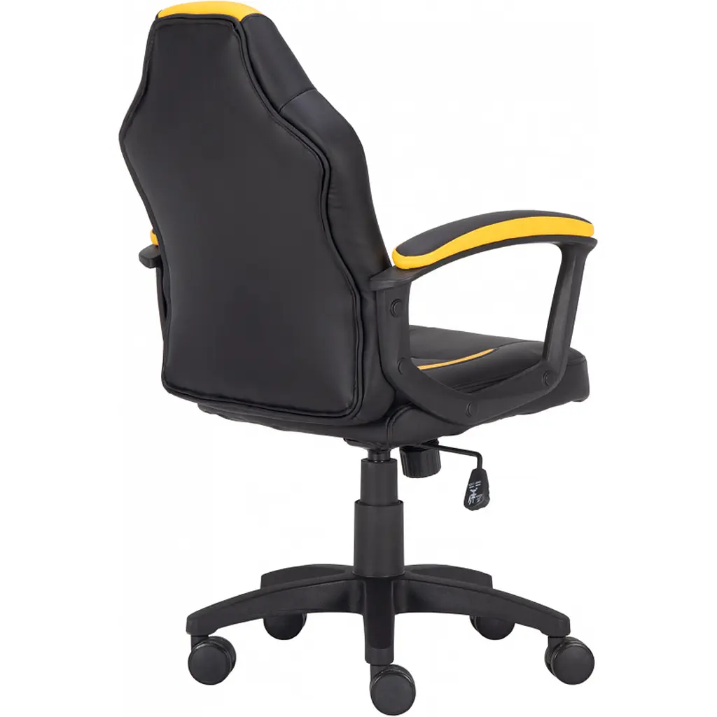 Геймерське дитяче крісло GT Racer X-1414 Black/Yellow [122624] - фото 4