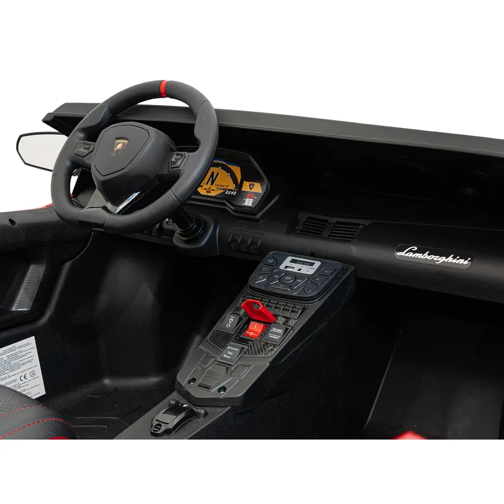 Електромобіль Ramiz Lamborghini Aventador SV 24 В, білий (PA.A8803.BIA) - фото 12