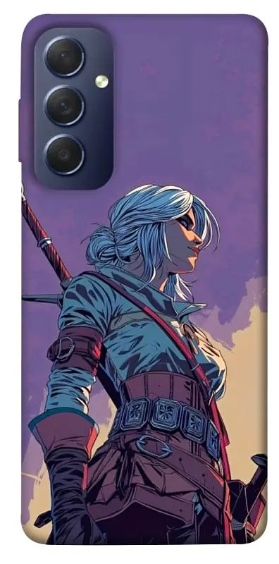 TPU чохол Demsky The witcher ciri для Samsung Galaxy M54 5G