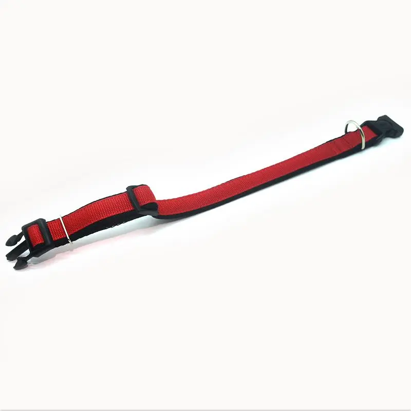 Ошейник для собак Zoo-hunt Стиль 2,0 см 25-38 см капроновый красно-черный - фото 2