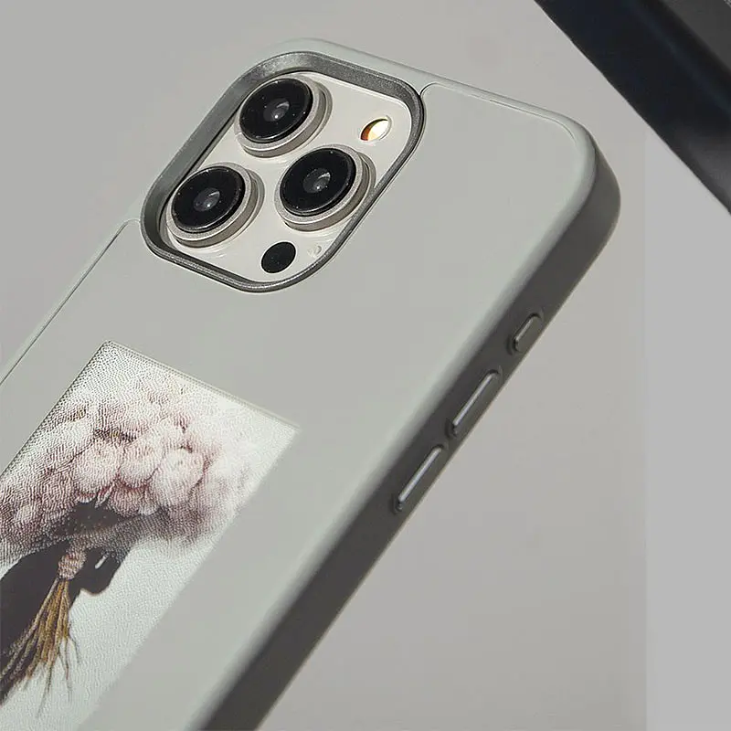 TPU+PC чохол Ink Show 2.0 для Apple iPhone 14 Pro (6.1) Grey - фото 3