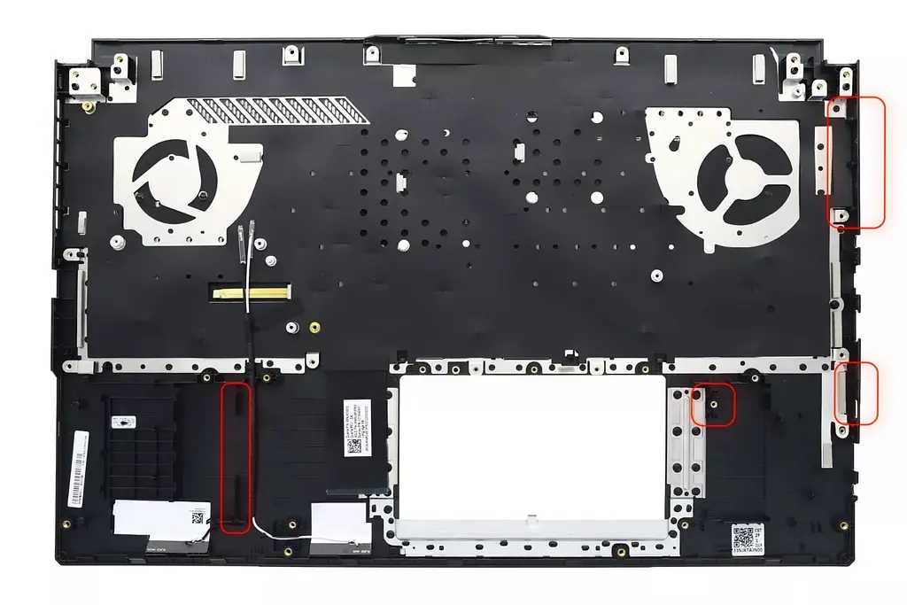 Верхня частина корпусу з клавіатурою (топкейс) для ноутбука Asus TUF Gaming TUF Gaming F17 FX707VJ, FX707VJB [Copilot ver.] (90NR0CS5-R32UA1) Оригінал від Asus - фото 2