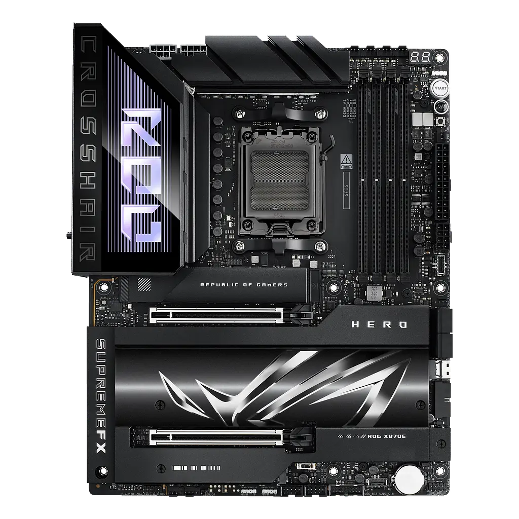 Материнcька плата Asus X870E ROG Crosshair Hero Socket AM5 (ROG CROSSHAIR X870E HERO) Б/В - фото 3