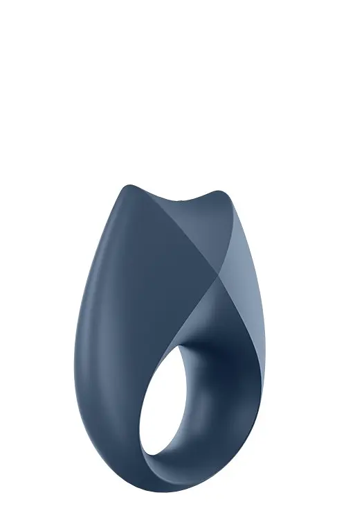Ерекційне кільце зі смарт-керуванням Satisfyer Royal One, 7.5х3.2 см (синій) - фото 4