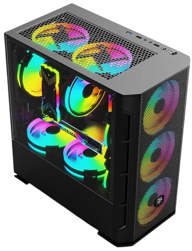 Корпус 2E Calleo GB700 ARGB Black (2E-GB700) - фото 2