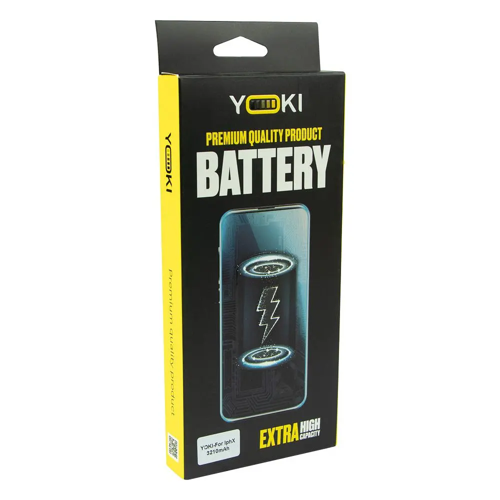 Акумулятор високої ємкості Premium якість Yoki для Apple iPhone X Extra 3210 mAh - фото 2