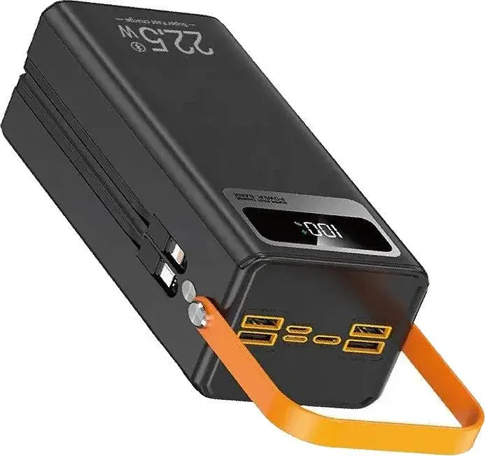 Портативний акумулятор зовнішній WUW TUGII Y105 50000мАг PD 22.5W чорний