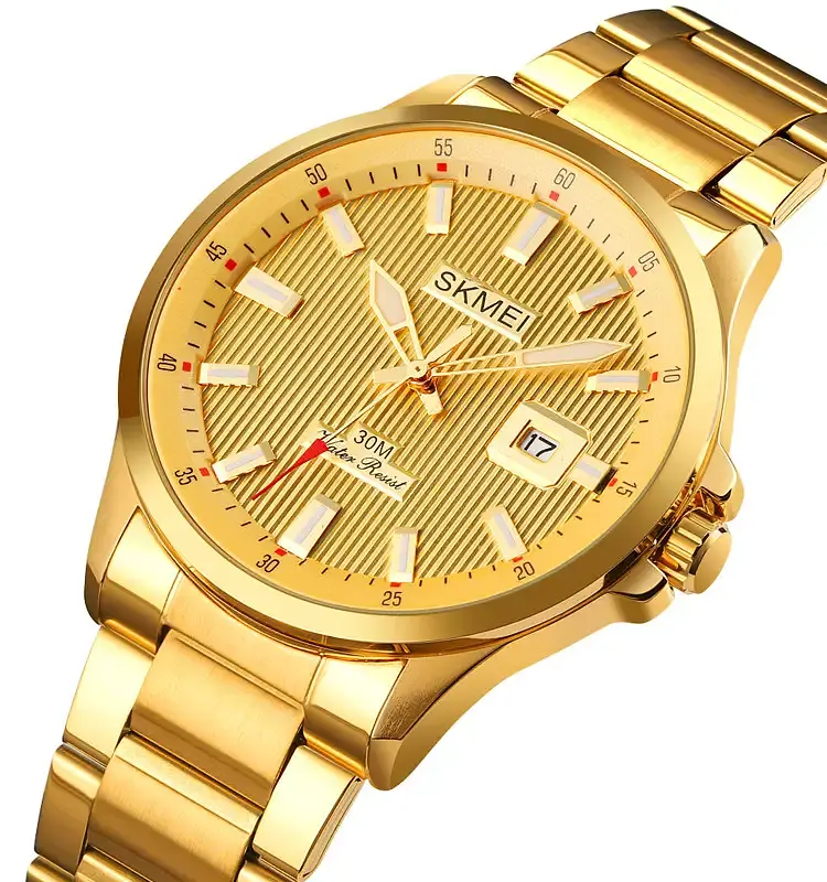 Наручний годинник Skmei 1654 Gold, 1654GD (18393) - фото 2