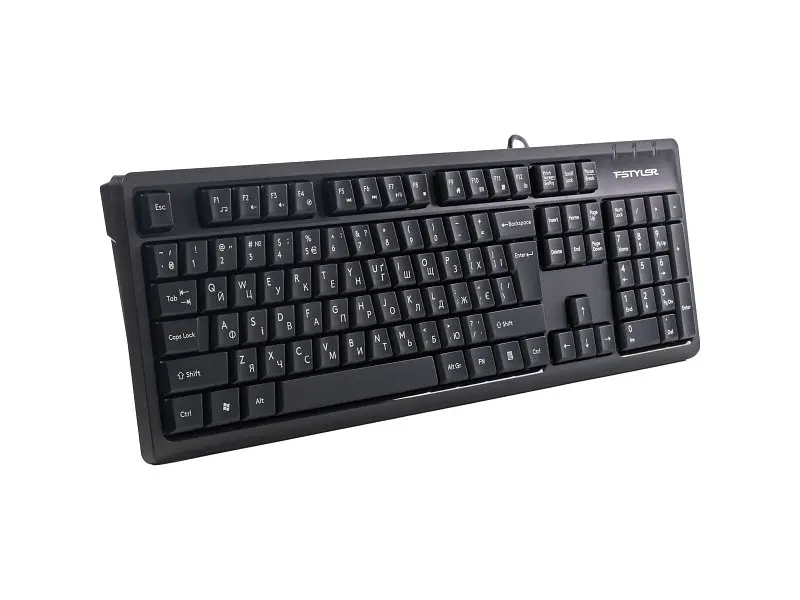Клавіатура A4Tech FKS12 USB UA Black (4711421003155) - фото 3