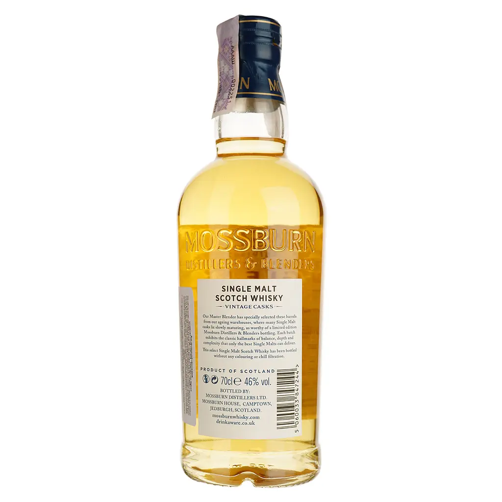 Віскі Mossburn Vintage Casks No18 Fettercairn 10 років, 46%, 0,7 л - фото 3