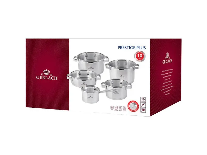 Набір каструль GERLACH Prestige Plus (5901035504097) - фото 2