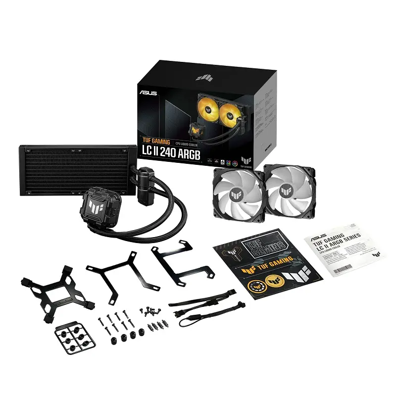 Система водяного охолодження Asus TUF Gaming LC II 240 ARGB (90RC00U1-M0UAY0) - фото 6