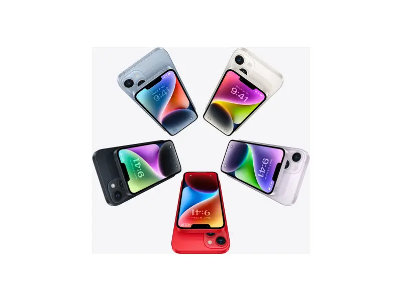 Смартфон Apple IPhone 14 256GB Blue (MPWP3) - фото 10