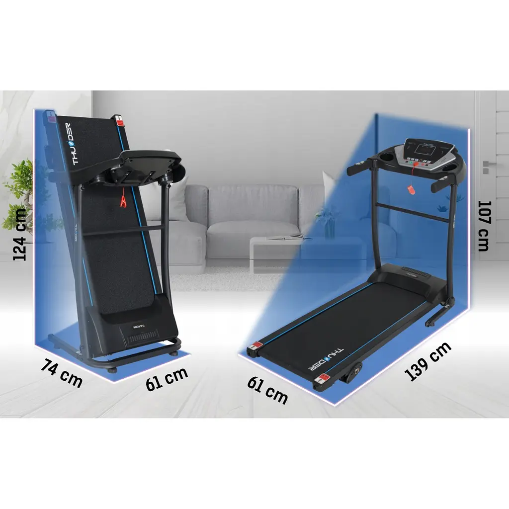 Беговая дорожка THUNDER G-8000 - фото 10