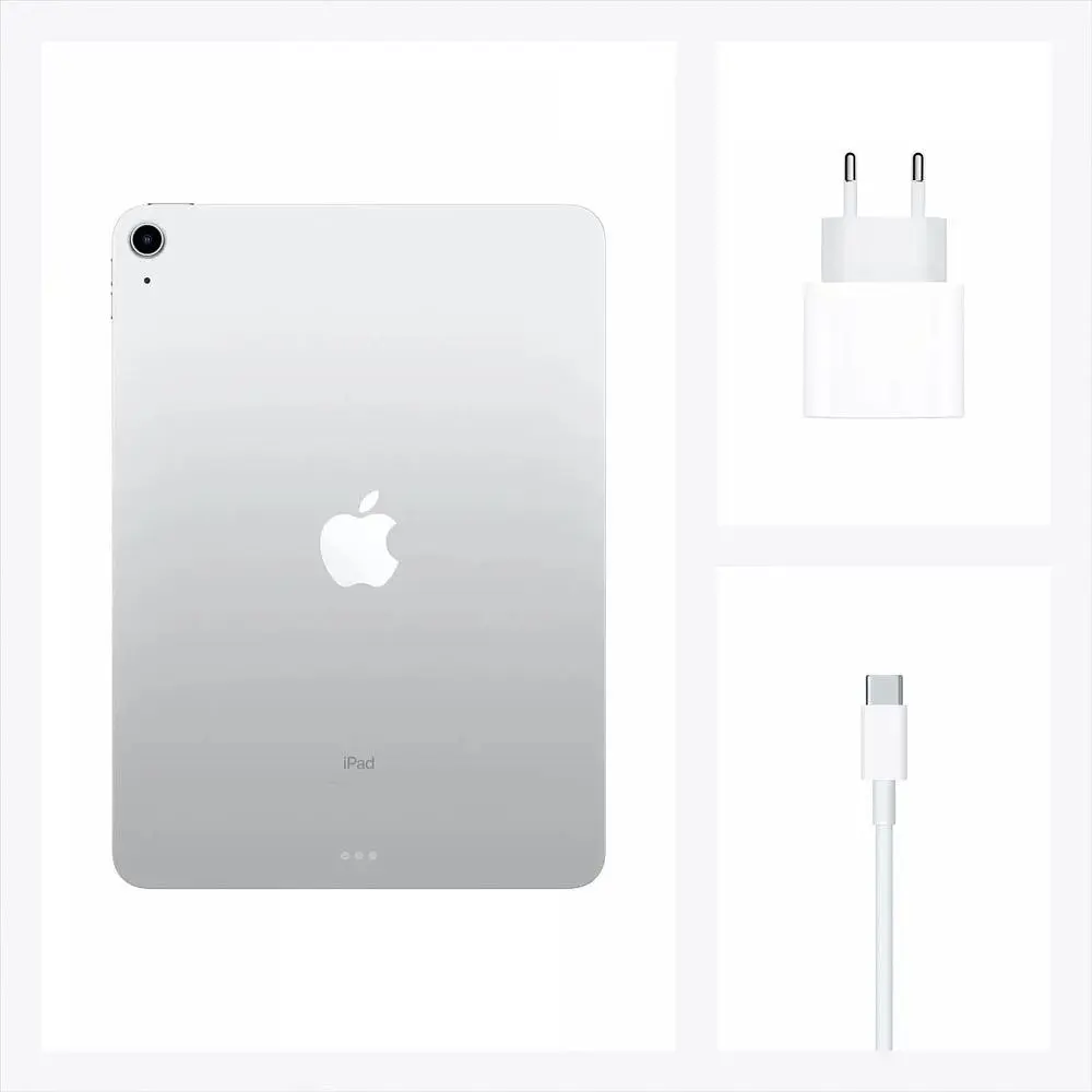 Планшет Apple iPad Air 2020 Wi-Fi + Cellular 256GB Silver [MYJ42, MYH42] [50441] - фото 3