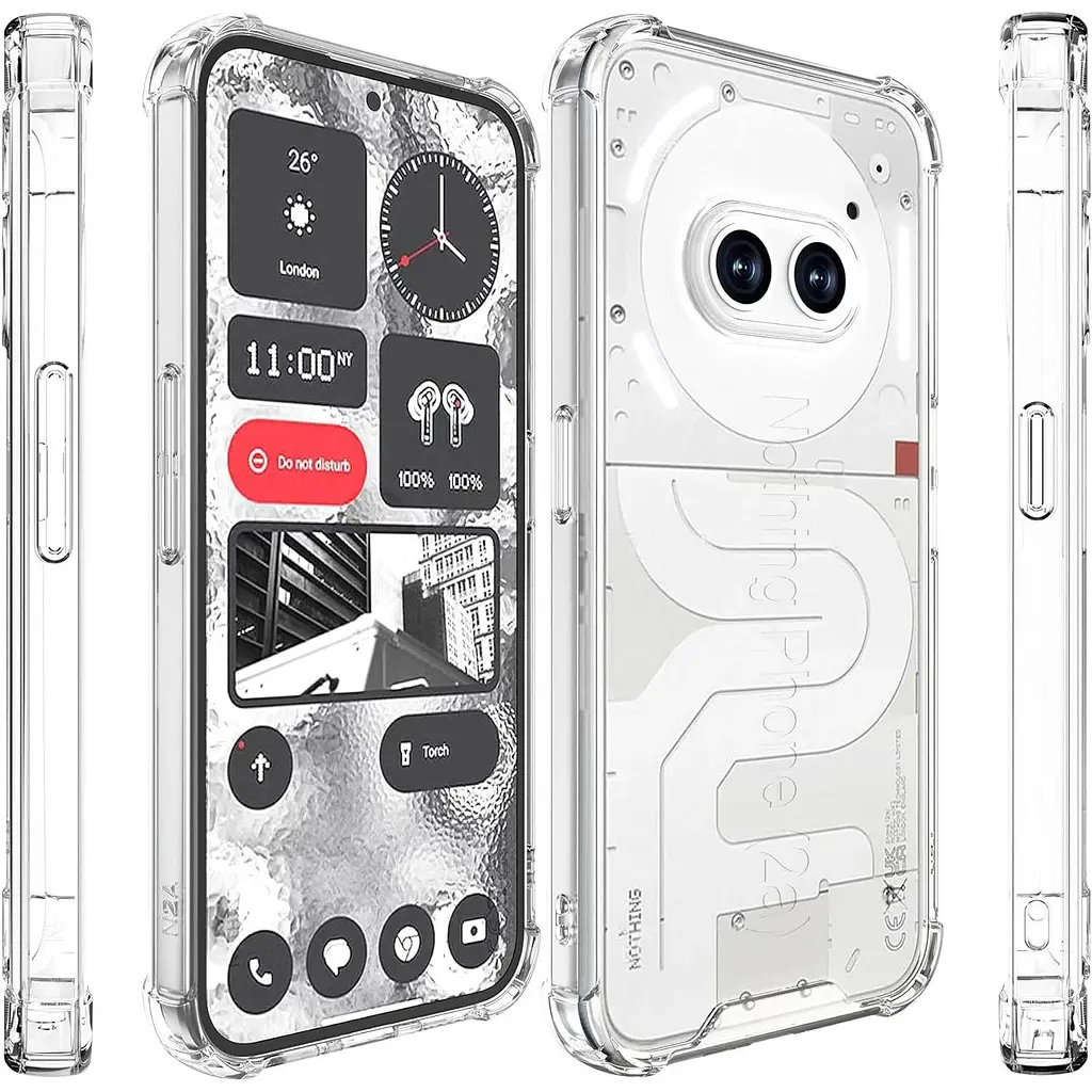 Панель BeCover Anti-Shock для Nothing Phone (2a) Clear (711793) - фото 2