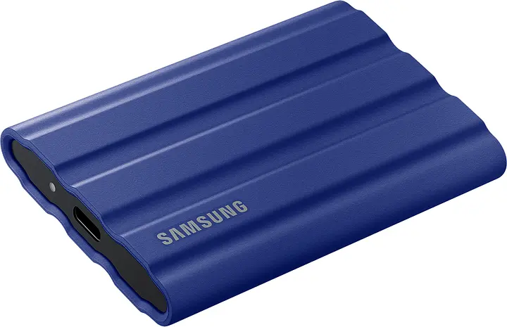 Зовнішній SSD накопичувач Samsung T7 Shield 2TB Blue (MU-PE2T0R) Б/В - фото 3