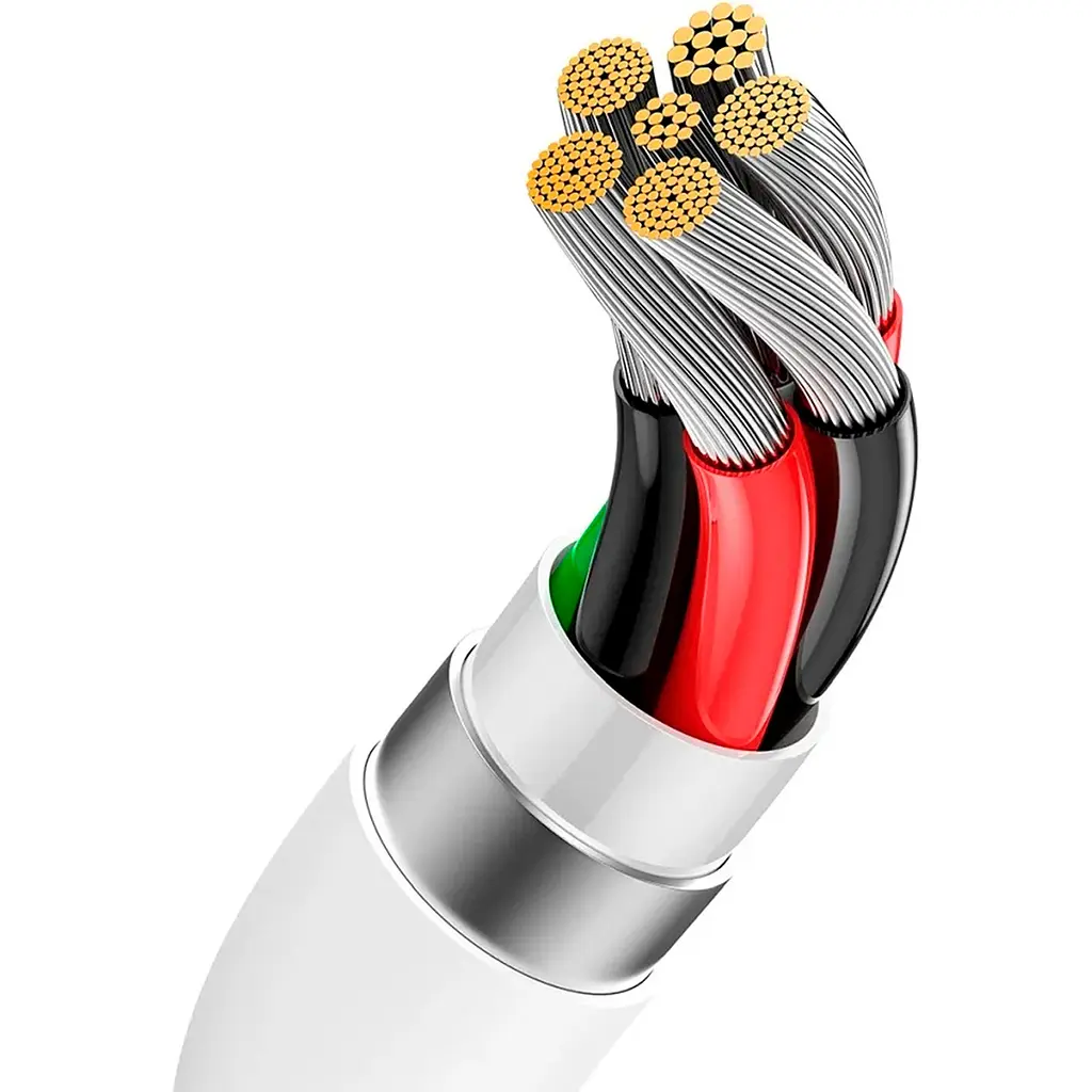 Кабель Baseus Superior Series Fast Charging USB-A to USB-C 100W 1m White (P10320102214-01) [106116] - фото 6