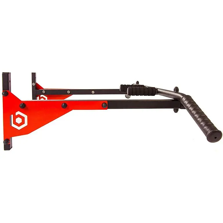 Настенный турник Besport 3 хвата BS-T0004 черно-красный - фото 7