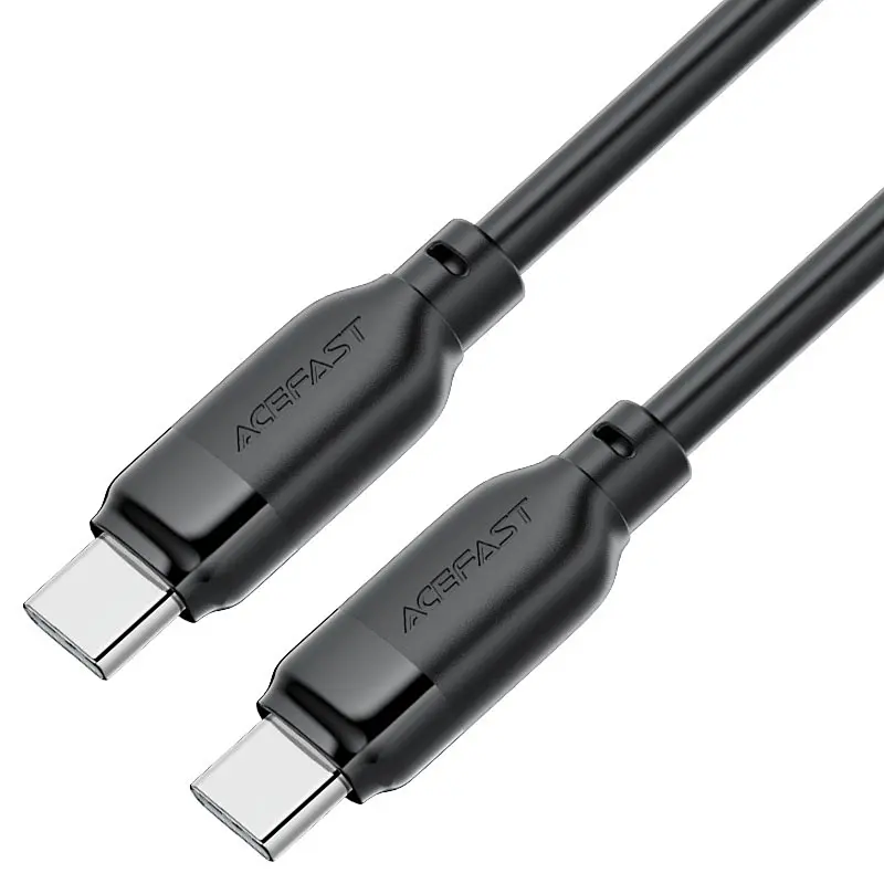Дата кабель Acefast C16-03 Type-C to Type-C 60W (1.2m) Black - фото 2