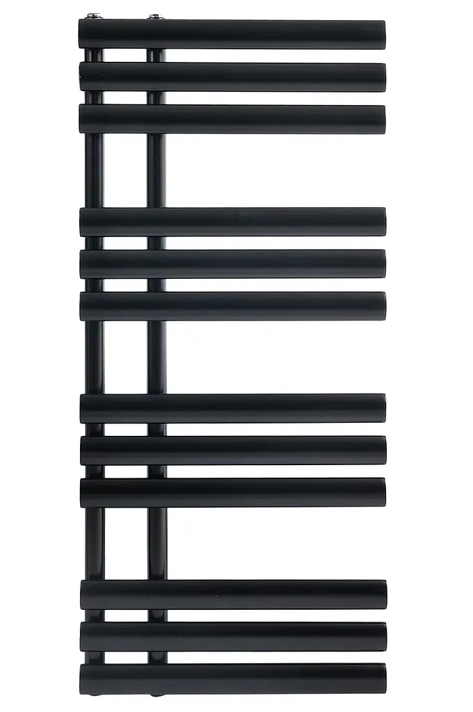 Дизайнерська рушникосушка Arttidesign Grasse 12/1130 чорний матовий, Чорний матовий - фото 2