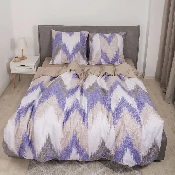 Постільна білизна двоспальне Viluta Сатин Twill 644-2 210х175 см - фото 5
