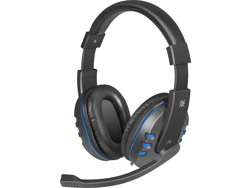 Гарнітура Defender Warhead G-160 Black/blue (64118) - фото 4