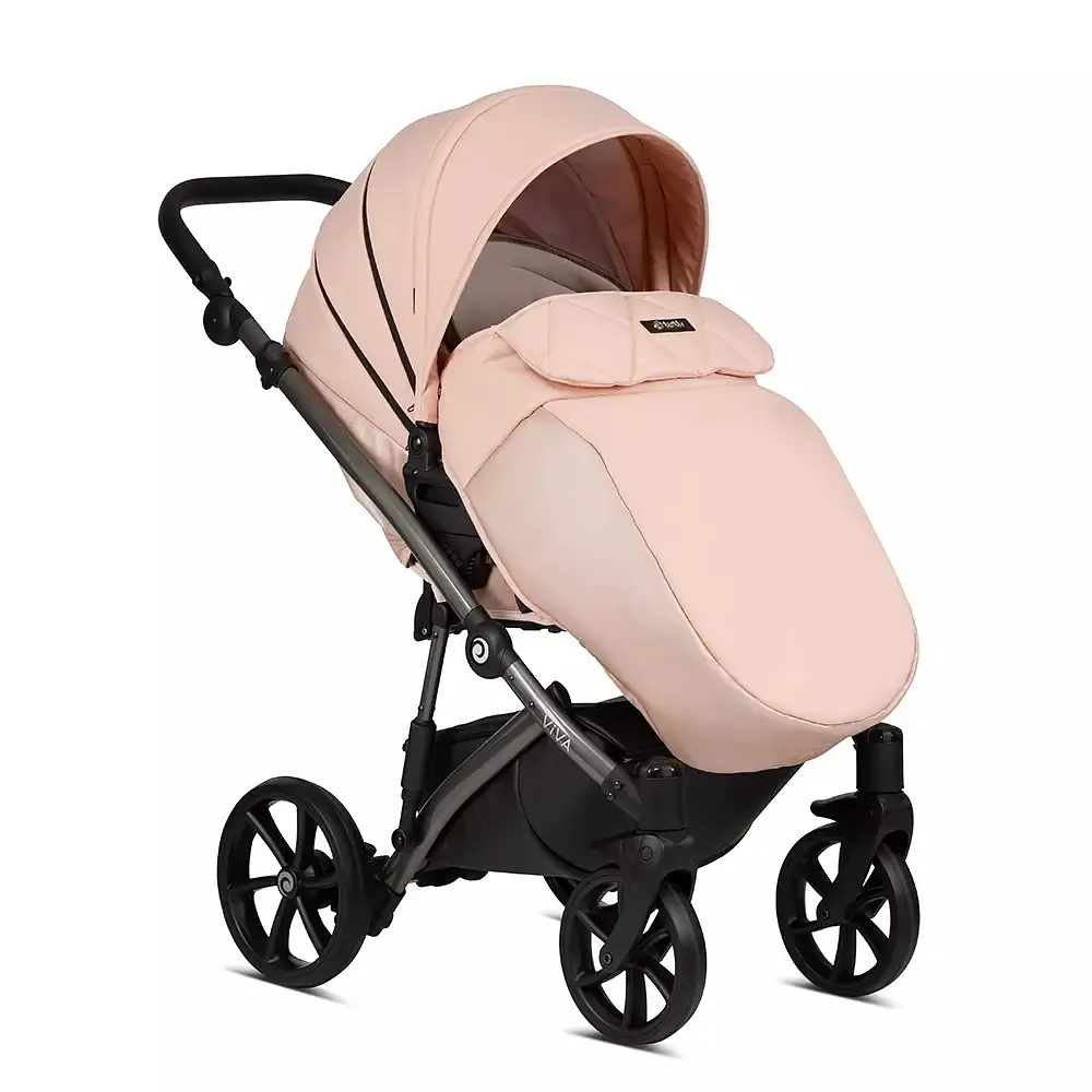 Коляска універсальна 2 в 1 Tutis Viva 4 Luxury Rose quartz - фото 2