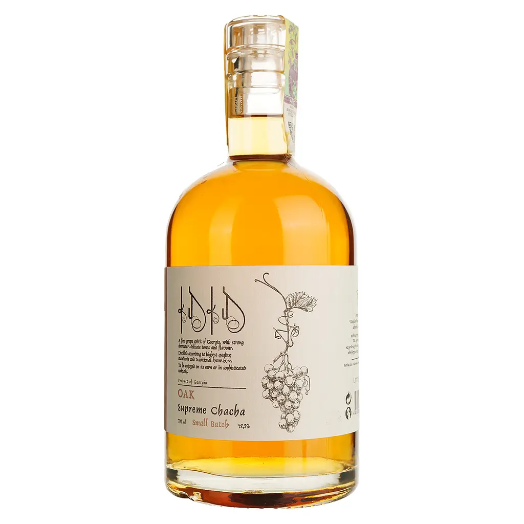 Чача GWS Supreme Chacha Oak, 42%, 0,7 л - фото 2