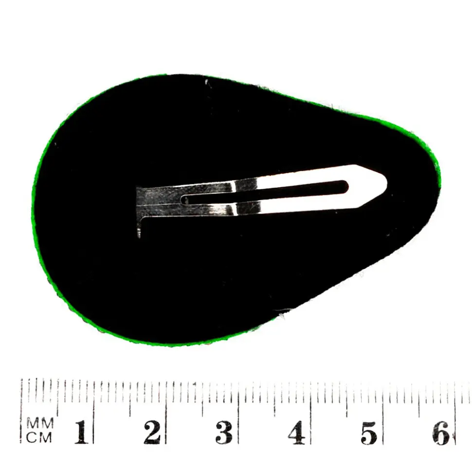 Затискач для волосся Авокадо в камінні La-beauty 1200-203-2, 5,5 см - фото 2