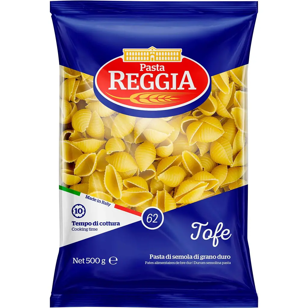 Набір: макаронні вироби Pasta Reggia Тофе 500 г + соус Rodolfi Mansueto Песто по-генуезьки з базиліком 190 г - фото 2