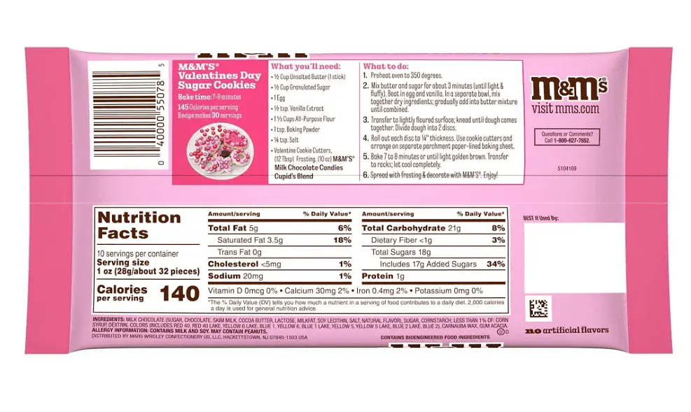 Драже M&M's Valentine's Cupid's Mix Milk Chocolate 283.5г - фото 2