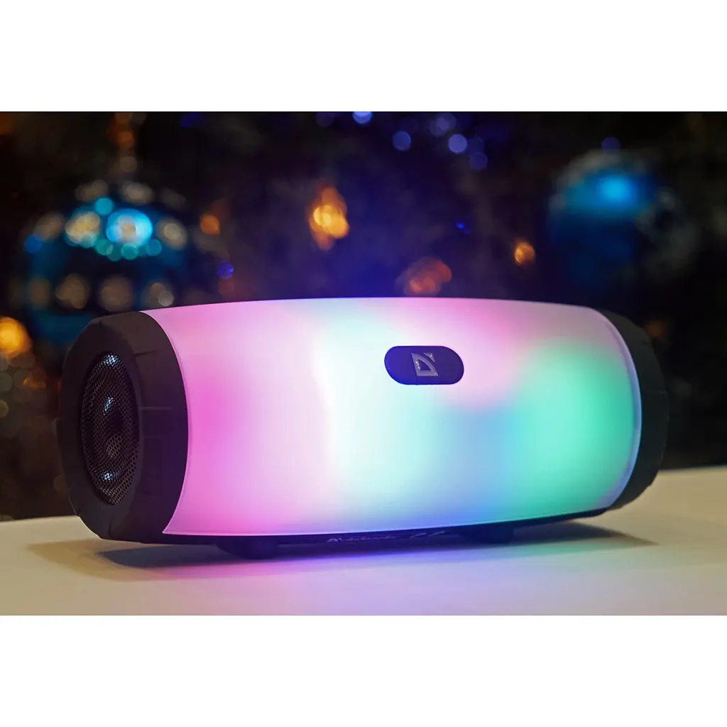 Акустична система Defender Enjoy S600 10Вт Light/FM/microSD/USB Black (65603) - фото 7