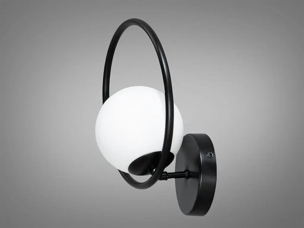 Бра настенное Diasha LQ7062/1W BK 25 см G9 максимальная мощность 20W черный минималистичный стиль лофт - фото 4