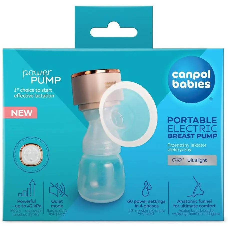 Молоковідсмоктувач портативний Canpol babies PowerPump електричний (20/107) - фото 9
