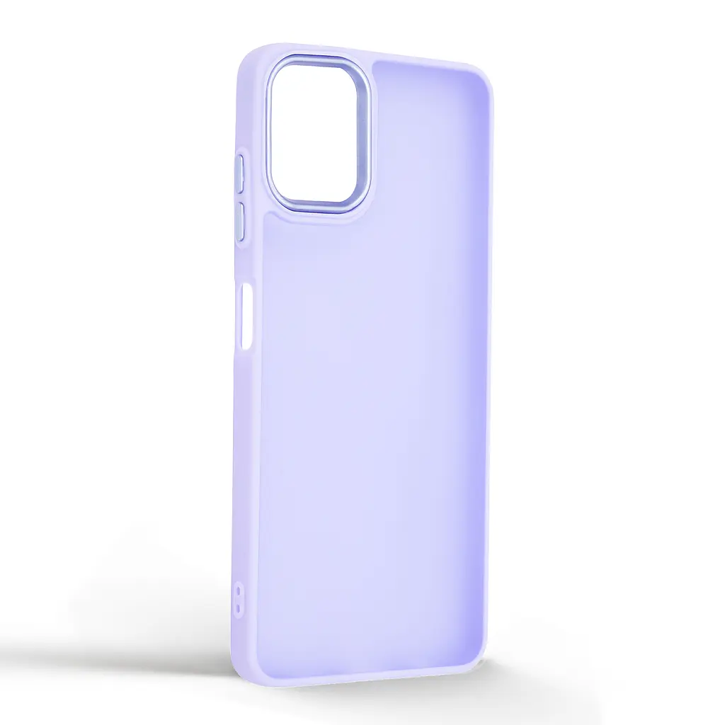 Противоударный чехол для Samsung Galaxy A06 (A065), Frame, фиолетовый, панель-накладка, термополиуретан TPU + поликарбонат PC, защита всего корпуса, защита кнопок и камеры, устойчив к деформациям, ArmorStandart (ARM84798) - фото 2