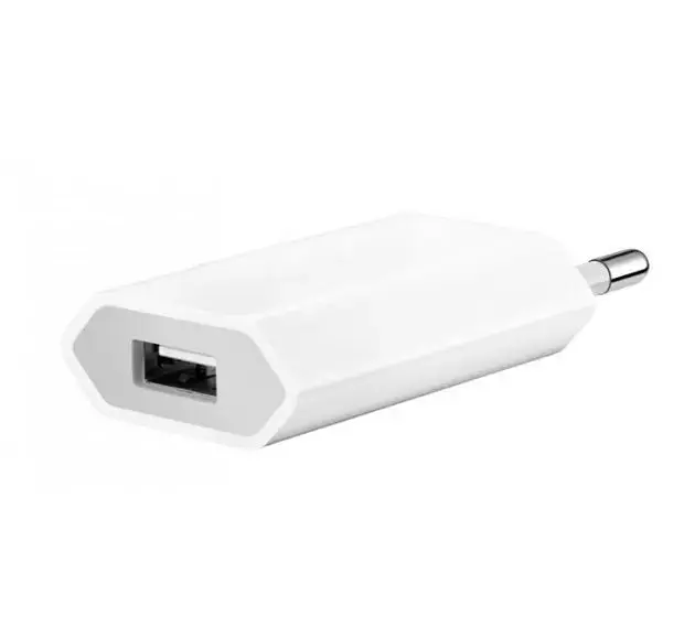 Сетевое зарядное устройство для всех телефонов с USB-входом на 1 А зарядный адаптер OEm 5w - фото 3