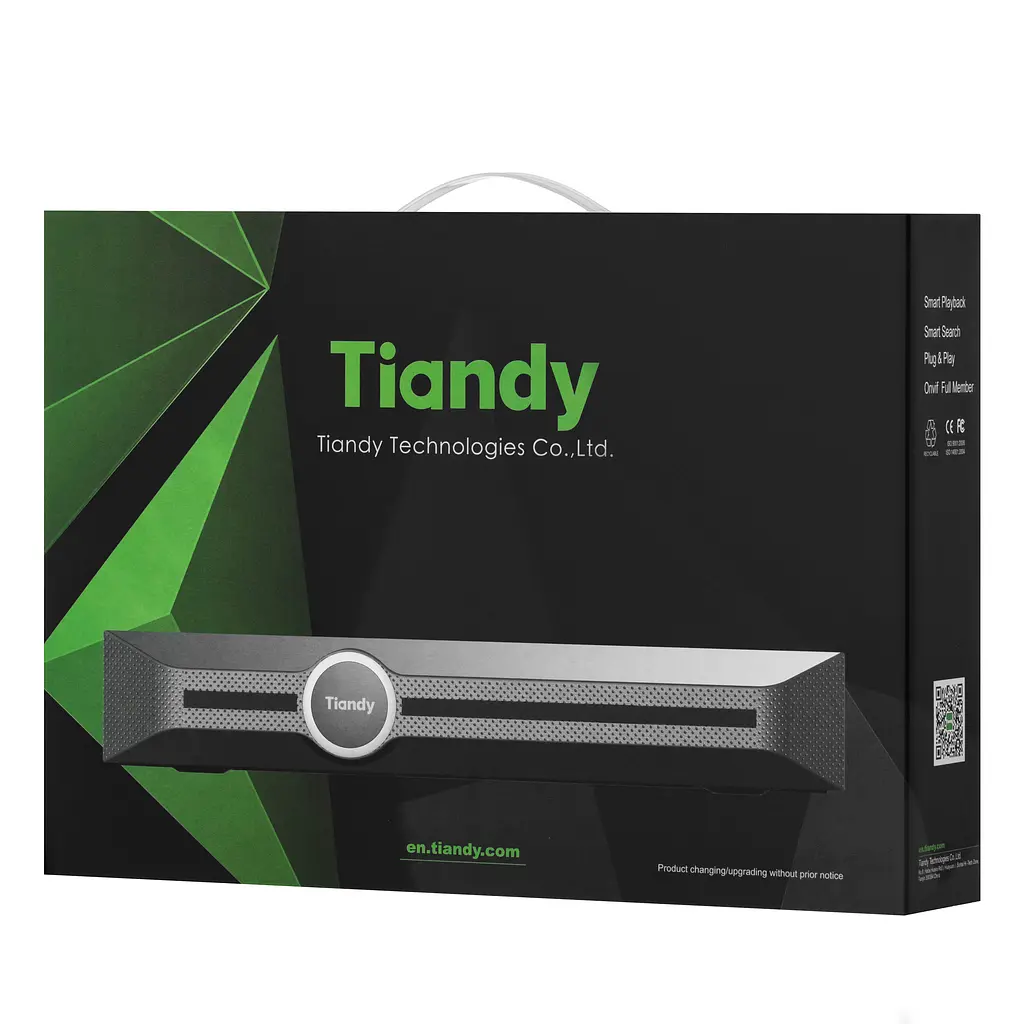 Відеореєстратор Tiandy TC-R3105 H.265 1HDD 5-канальний PSE NVR - фото 2
