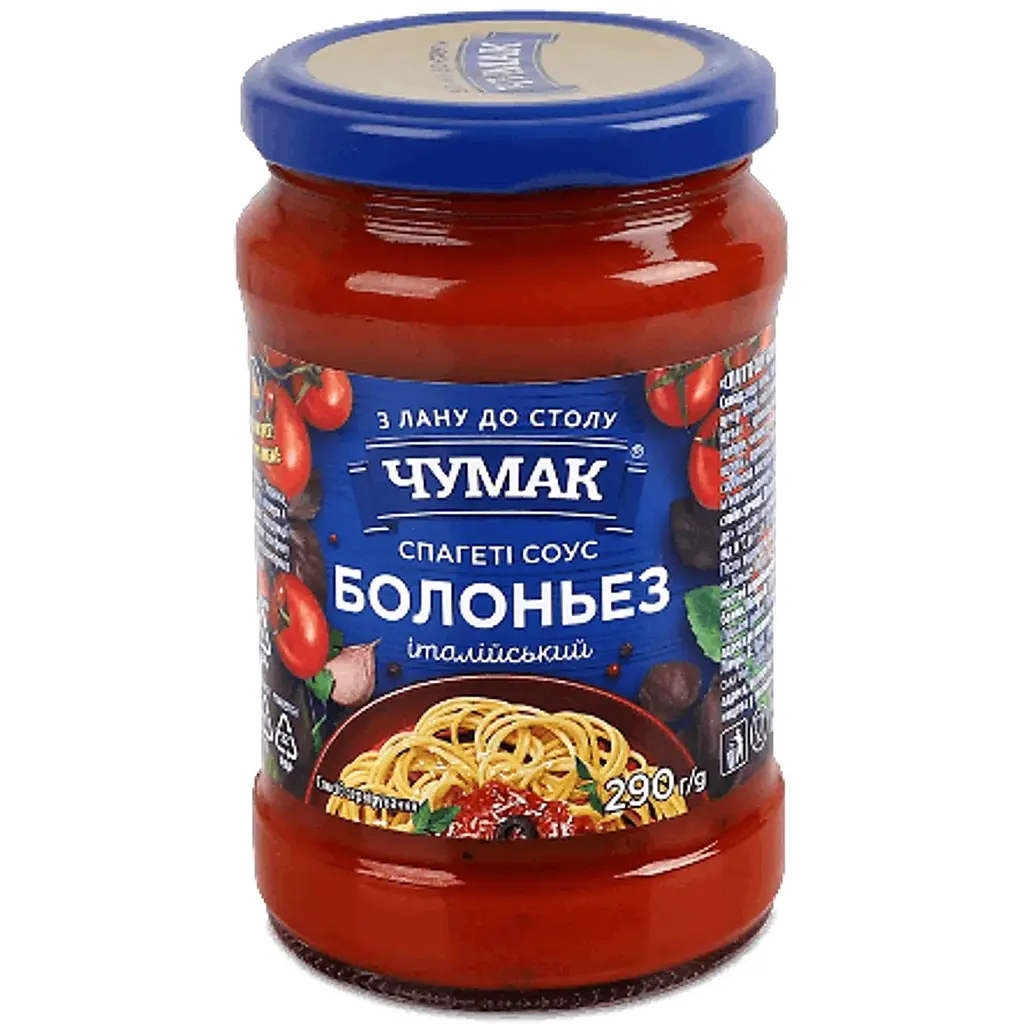 Спагетти-соус Чумак Болоньез итальянский 290 г - фото 2