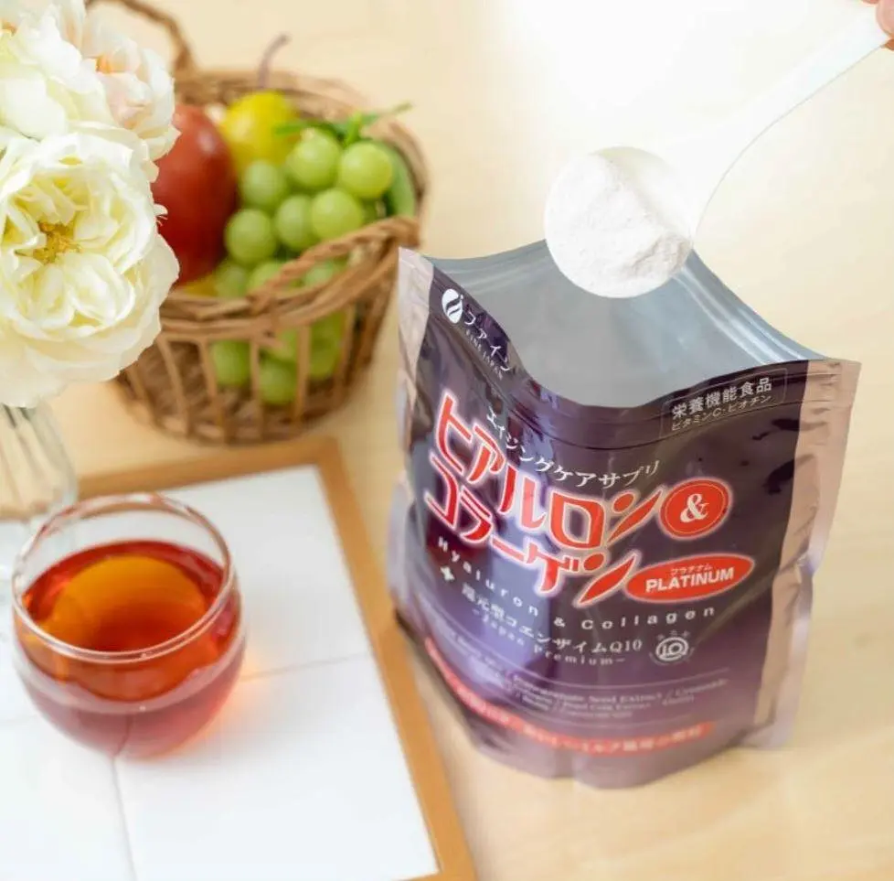 Колаген Fine Japan Hyaluron&Collagen Platinum морський з екстрактом ягід 240 г - фото 2