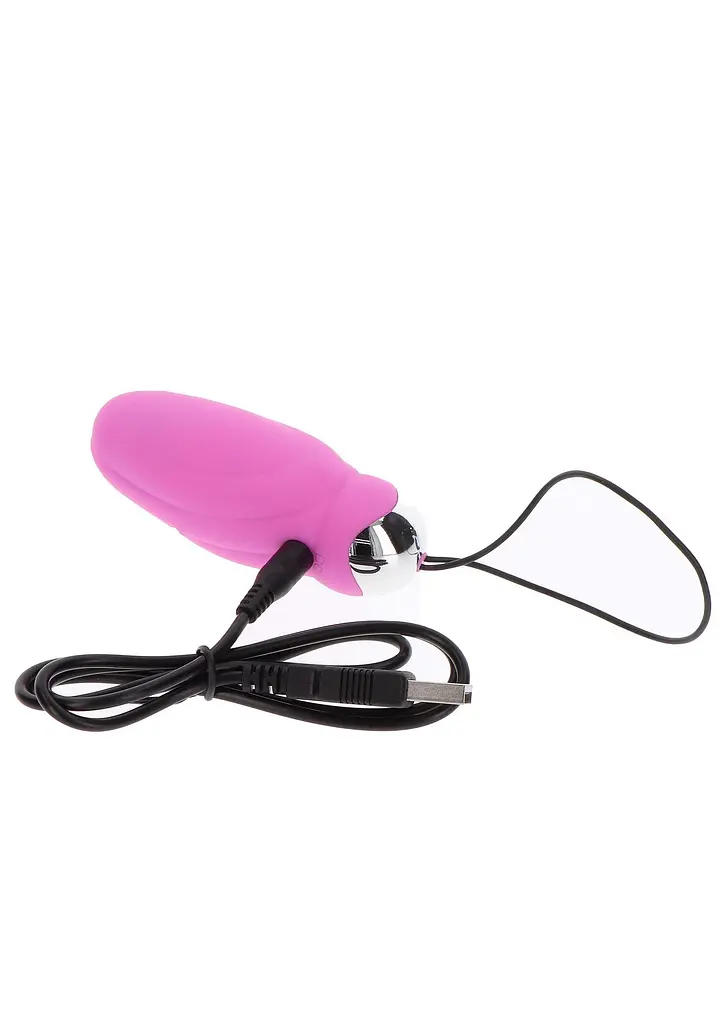 Виброяйцо Toy Joy You Crack Me Up 8.9 см розовый - фото 4