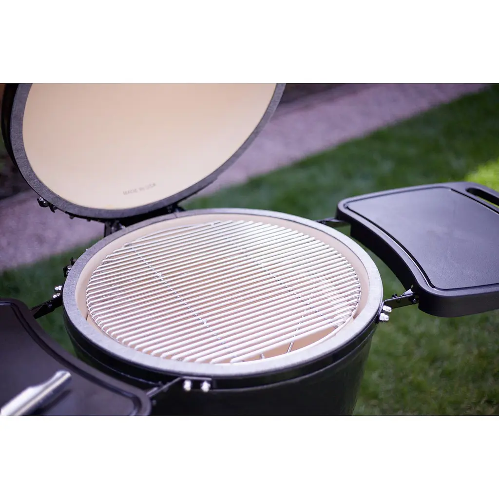 Керамический угольный гриль Primo Large Round All in One (PGCRCG) - фото 9