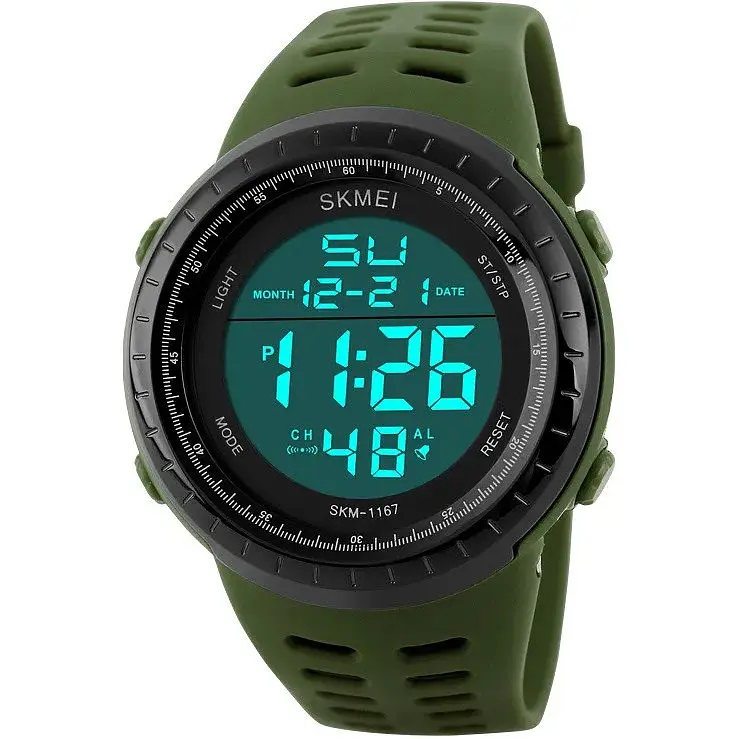 Годинник наручний Skmei 1219 Black, 1219BK (15903) - фото 2