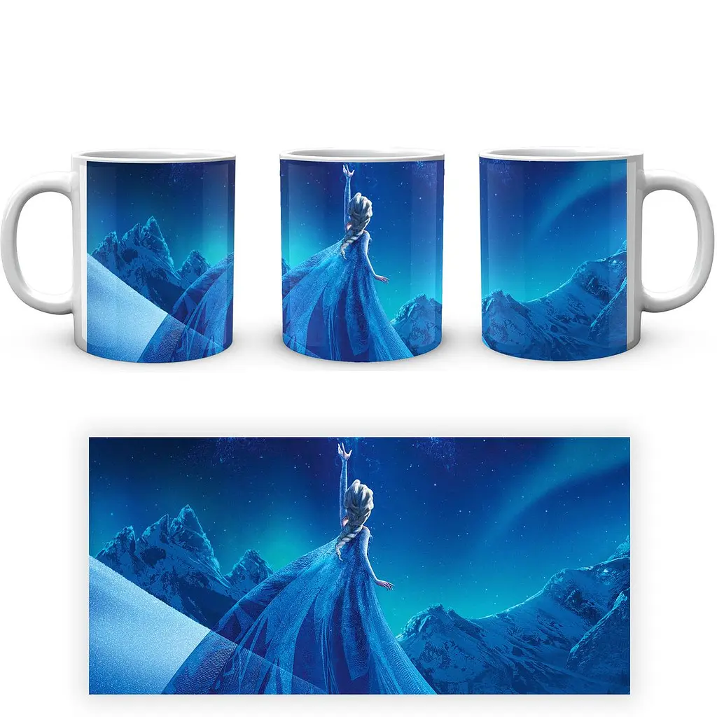 Кружка GeekLand Frozen Холодное Сердце Эльза FZ.002.18 330 мл белая - фото 4